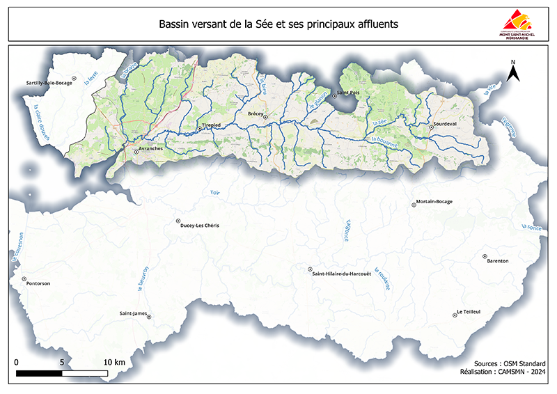 Bassin versant Sée