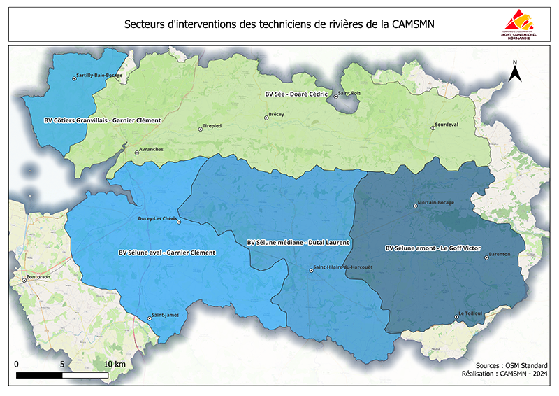 Secteurs interventions